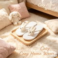 Cute Rabbit Slippers, Miffy Style
