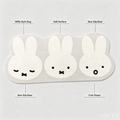 Miffy Style Triple Rabbit Rug – Soft Cloud-Shaped Non-Slip Foot Mat